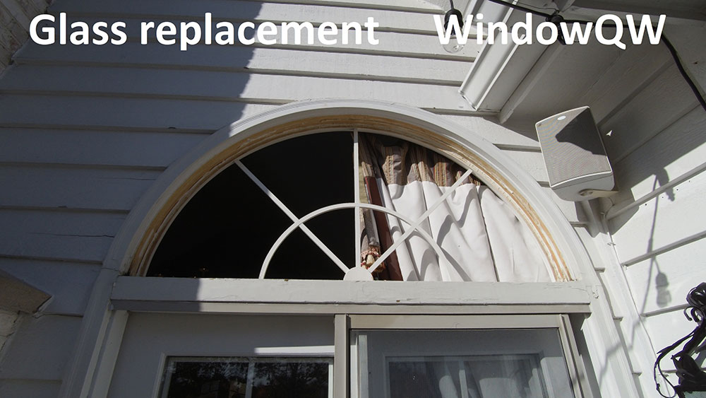 window glass replace (before)