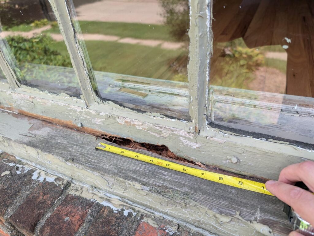 Repair an Old Window Sill